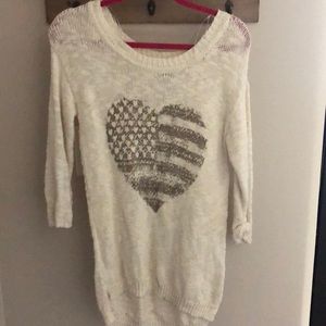 American rag flag sweater